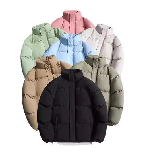 Couple Down Graphene Warm Quilted Jacket Loose Cotton-padded Jacket Tide