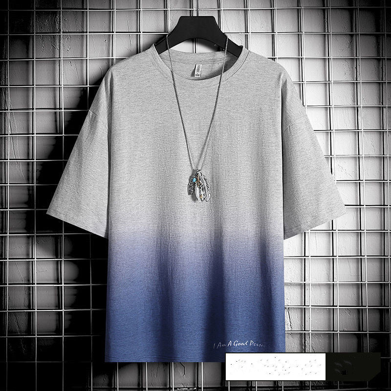 Hong Kong style loose T-shirt men