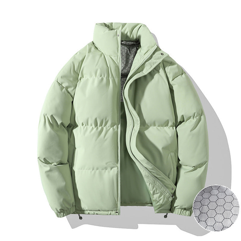 Couple Down Graphene Warm Quilted Jacket Loose Cotton-padded Jacket Tide