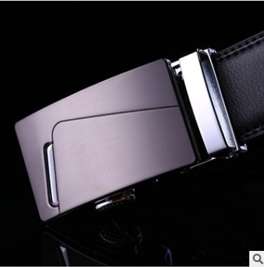 Men's leather factory direct belt buckle leather belt men's automatic belt belt wholesale business