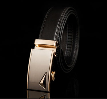 Men's leather factory direct belt buckle leather belt men's automatic belt belt wholesale business