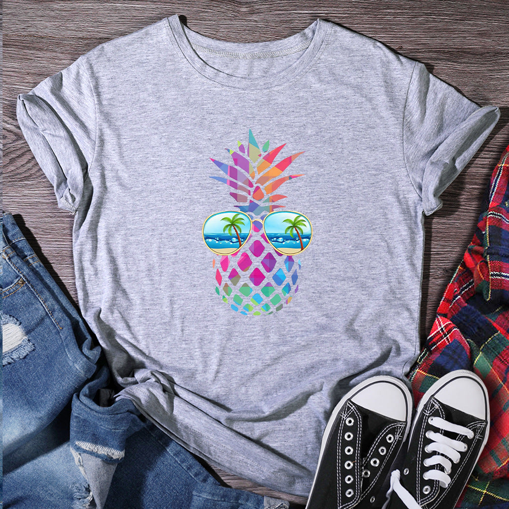 Eye Pineapple T-shirt Women