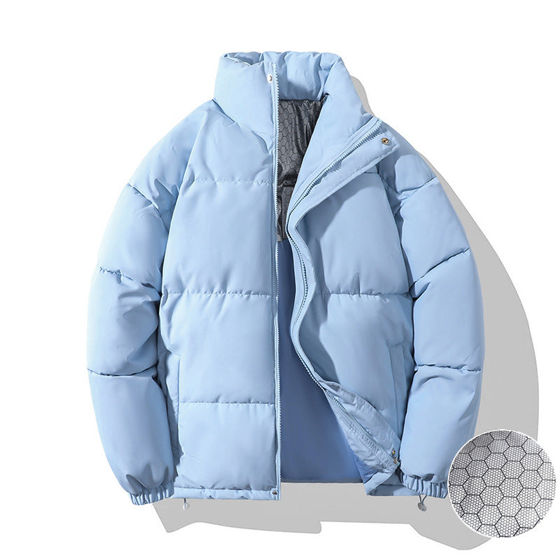 Couple Down Graphene Warm Quilted Jacket Loose Cotton-padded Jacket Tide